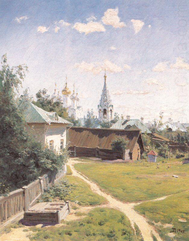 Polenov, Vasily Moscow Courtyard china oil painting image